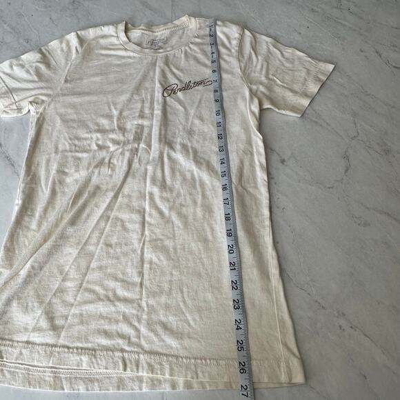 Pendleton Woolen Mills T Shirt Short Sleeve cream Cotton Blend Western Men small - Picture 10 of 10